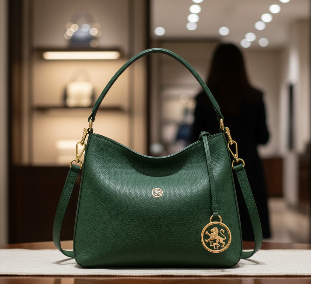 Emerald Hobo Bag