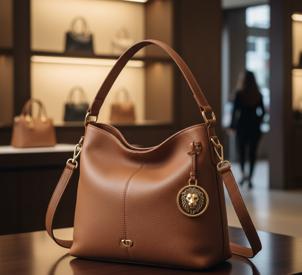 Cognac Hobo Bag